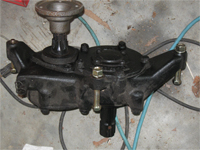 Rear PTO unit
