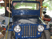 Windshield install