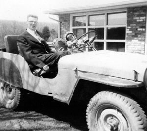 P.D. and Paula Lawson  - 1953