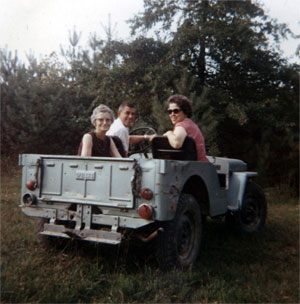 Ruth, Frank and Caroline Lawson