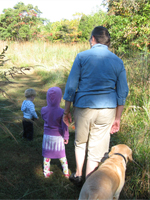 Right to Left: Robbie, Maddie, Paula, and Winnie